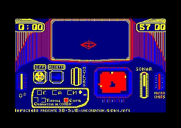 3D-Sub (F) (1985) screen shot game playing